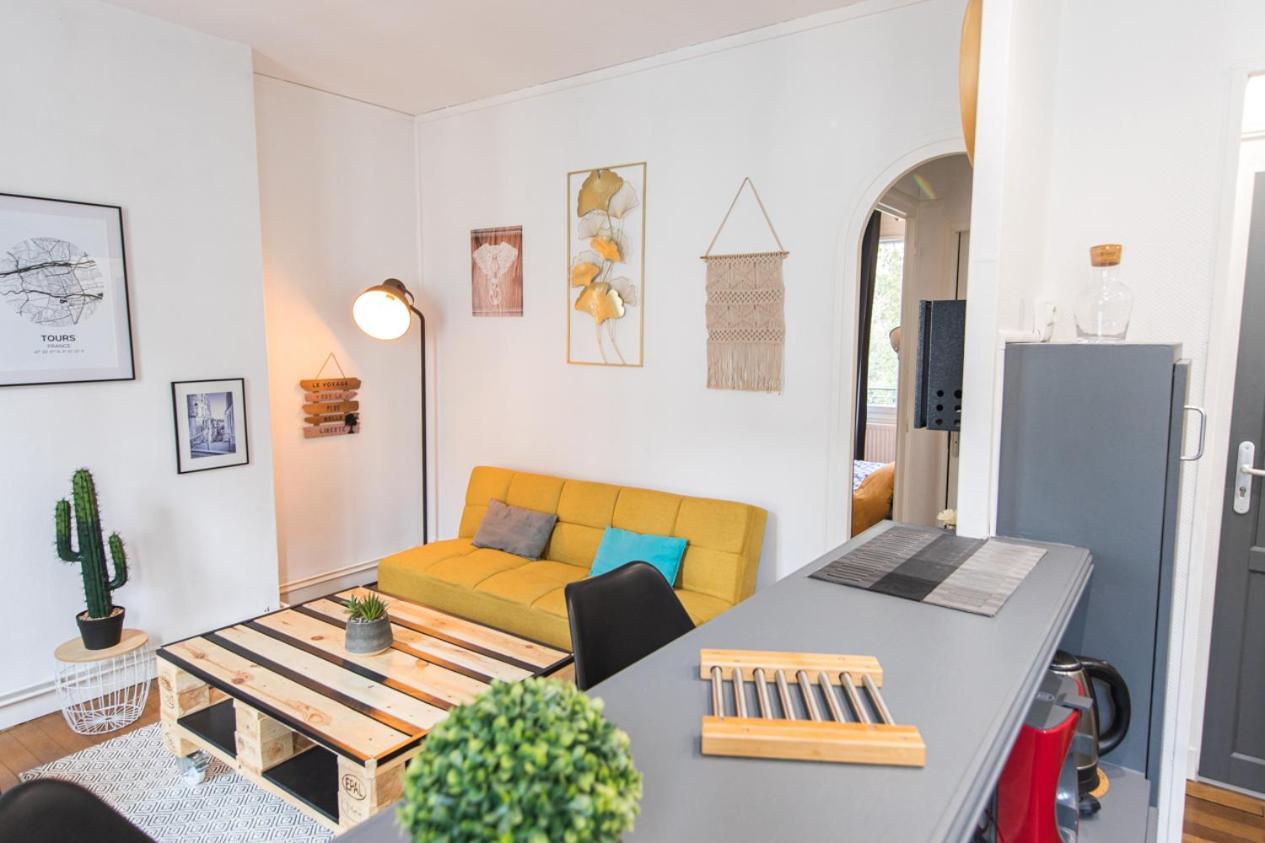 Appartement T2 au calme Cosy - Quartier Prébendes Tours Exterior foto